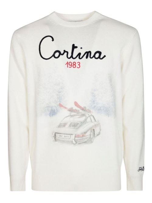maglia uomo girocollo Cortina MC2 SAINT BARTH | HERON PRINT0389I